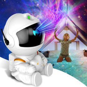 Astronaut Light Projector, Galaxy Projector For Bedroom, Star Projector Galaxy Light, Night Light For Kids, Boys And Girls Room Decoration, Game Room, (Option: White stars)